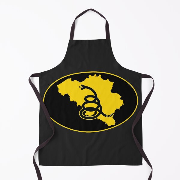 Item preview, BELGIUM - Freedom Is The Superpower - Modern Gadsden Snake Flag - Dont Tread On Me design designed and sold by pelagio.