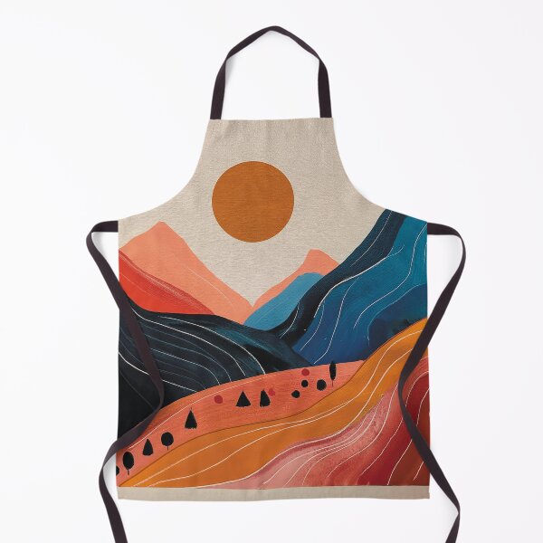 Item preview, Hand drawn mountain landscape illustration designed and sold by Berettas.