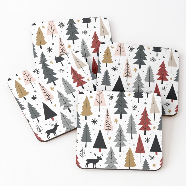 Item preview, Scandinavian Christmas Elements and Winter Trees designed and sold by HandicraftArt.
