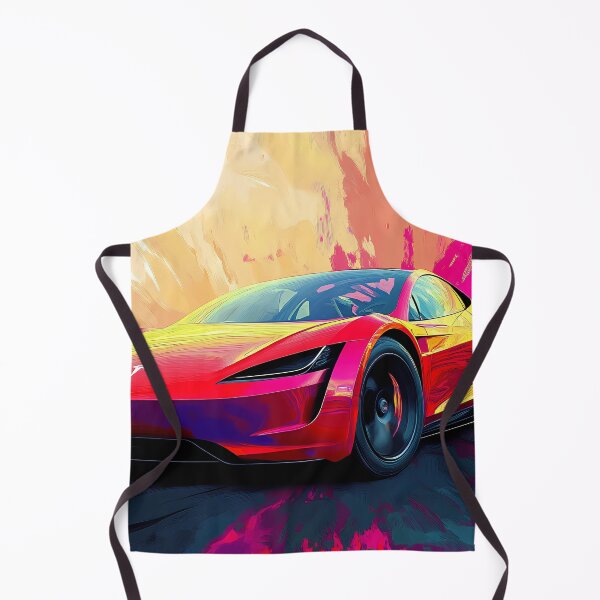 Item preview, Tesla Roadster VI  -  Pop Art designed and sold by AutoPopStudio.