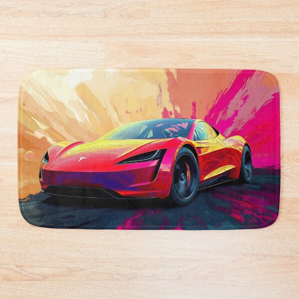 Item preview, Tesla Roadster VI  -  Pop Art designed and sold by AutoPopStudio.
