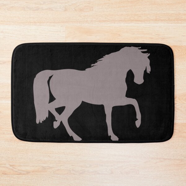 Item preview, Silver grey horse silhouette. designed and sold by claireseyeview.
