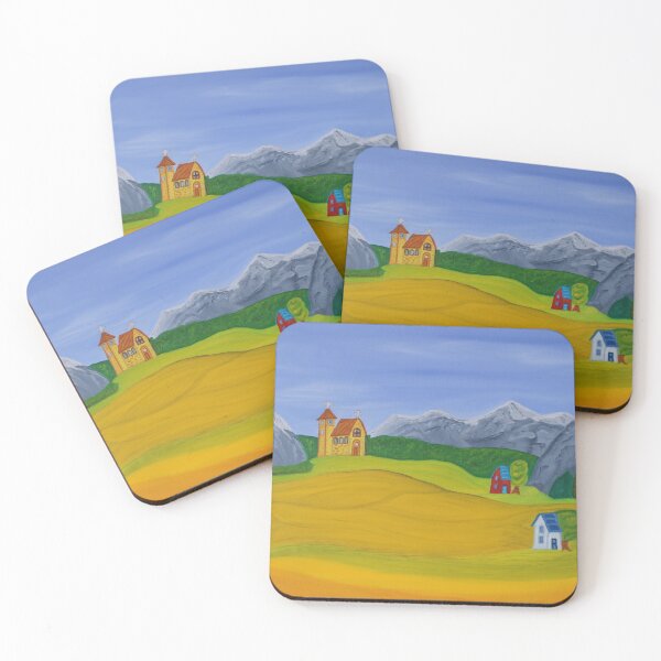 Item preview, Gray mountain landscape designed and sold by Odepeintre.