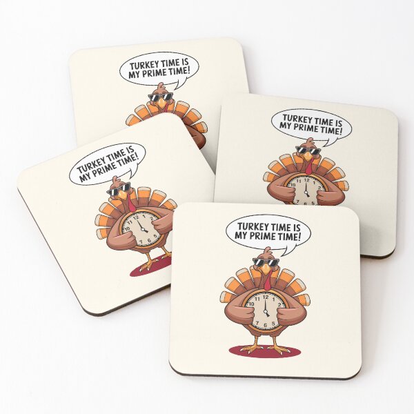Item preview, Turkey Time is My Prime Time Design designed and sold by MolonasDesigns.