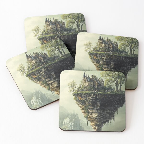 Item preview, Castle of the Sky: The Floating Fortress in the Clouds designed and sold by oanaunciuleanu.