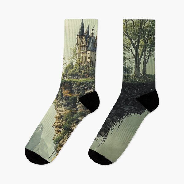 Item preview, Castle of the Sky: The Floating Fortress in the Clouds designed and sold by oanaunciuleanu.