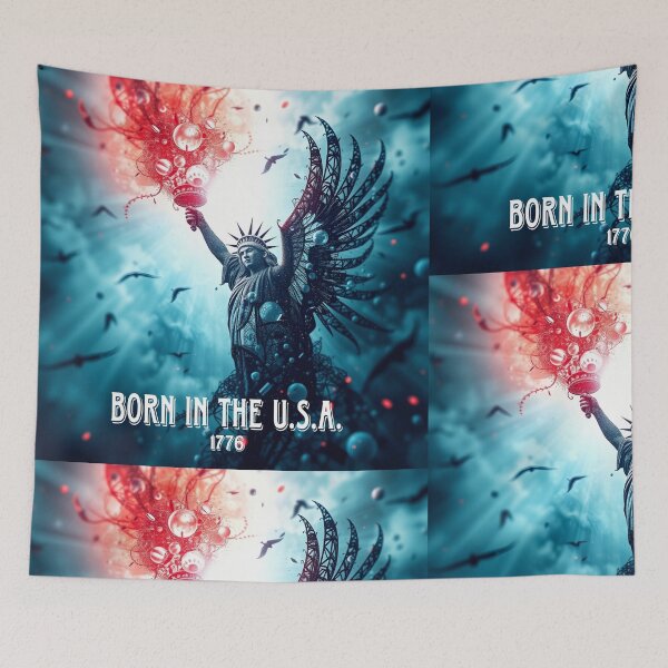 Item preview, Born in the USA designed and sold by SerafinDesign.