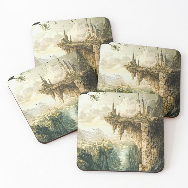 Item preview, Castle of the Sky: The Floating Fortress in the Clouds designed and sold by oanaunciuleanu.