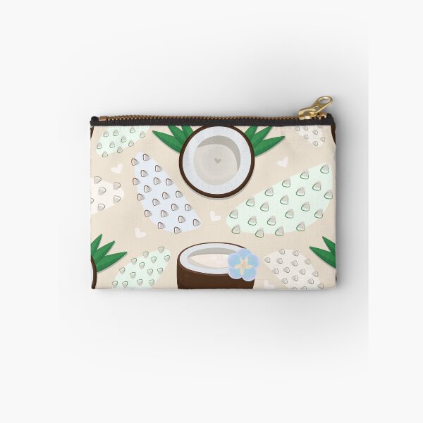 Item preview, Colorful coconut seamless pattern designed and sold by OM-lova.