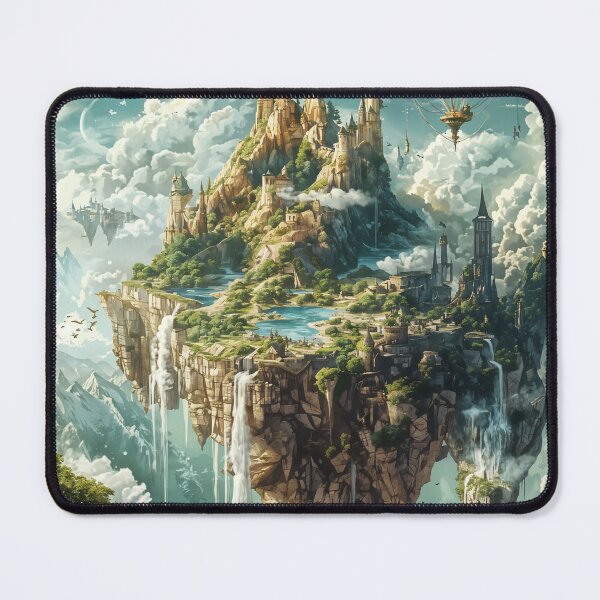 Item preview, Castle of the Sky: The Floating Fortress in the Clouds designed and sold by oanaunciuleanu.
