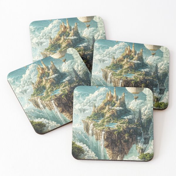 Item preview, Castle of the Sky: The Floating Fortress in the Clouds designed and sold by oanaunciuleanu.