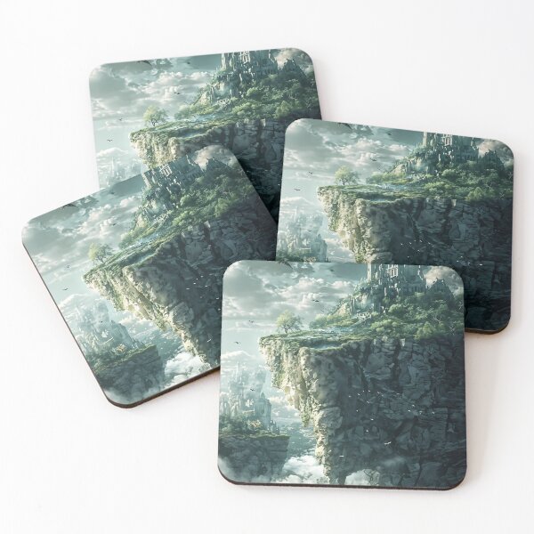 Item preview, Castle of the Sky: The Floating Fortress in the Clouds designed and sold by oanaunciuleanu.