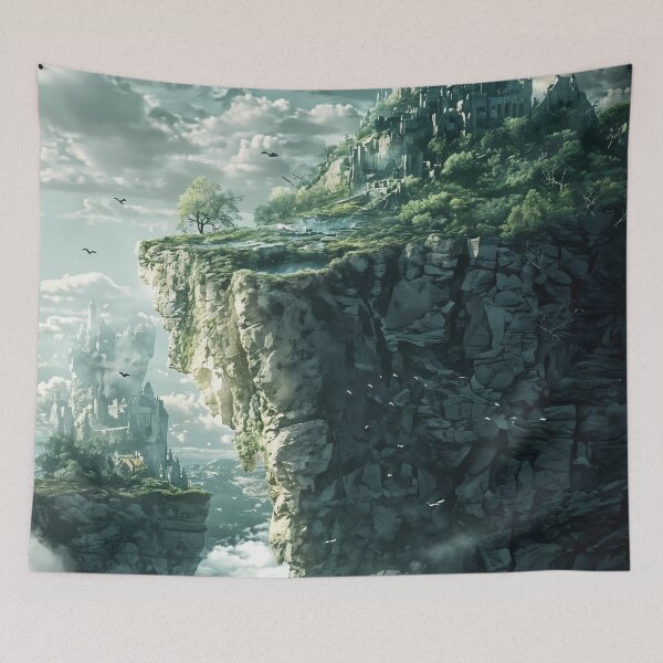 Item preview, Castle of the Sky: The Floating Fortress in the Clouds designed and sold by oanaunciuleanu.