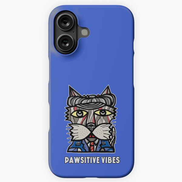 "Pawsitive Vibes" iPhone Snap Case