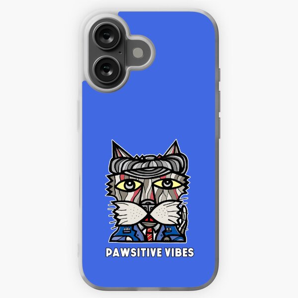 "Pawsitive Vibes" iPhone Soft Case