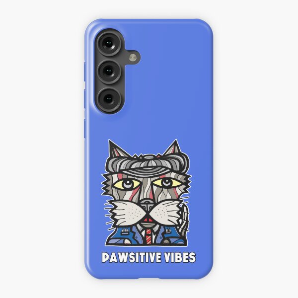 "Pawsitive Vibes" Samsung Galaxy Snap Case