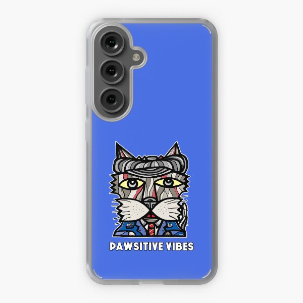 "Pawsitive Vibes" Samsung Galaxy Soft Case