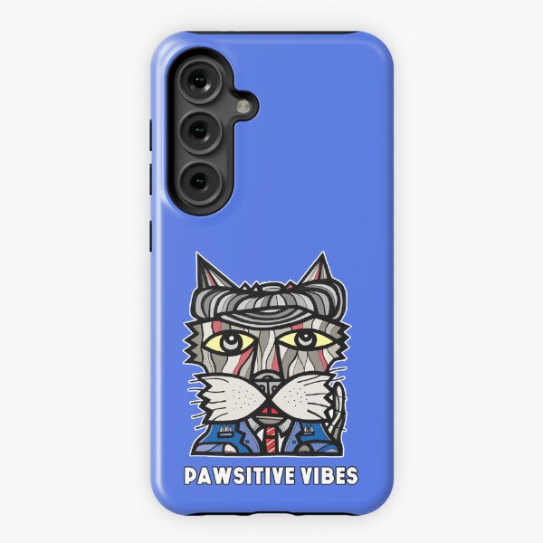 "Pawsitive Vibes" Samsung Galaxy Tough Case