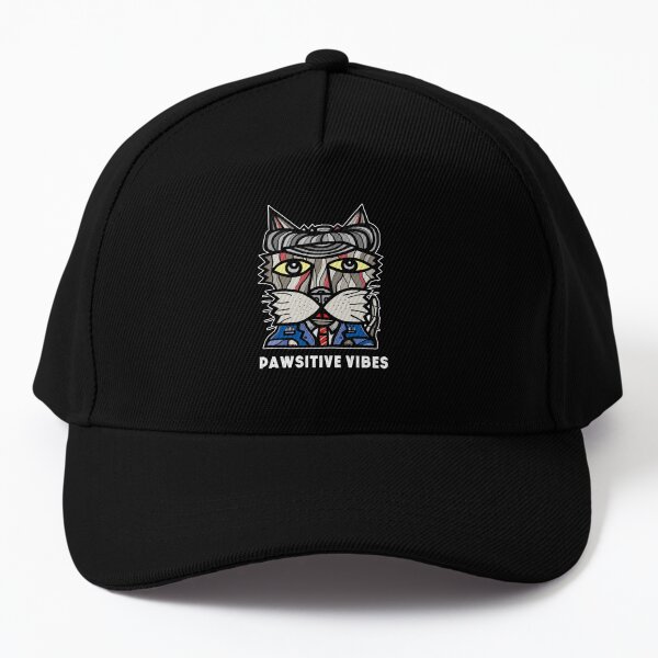 "Pawsitive Vibes" Baseball Cap