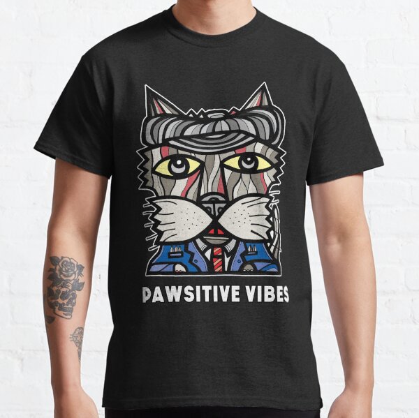 "Pawsitive Vibes" Classic T-Shirt