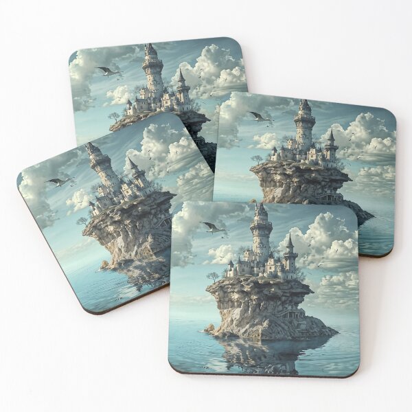 Item preview, Castle of the Sky: The Floating Fortress in the Clouds designed and sold by oanaunciuleanu.