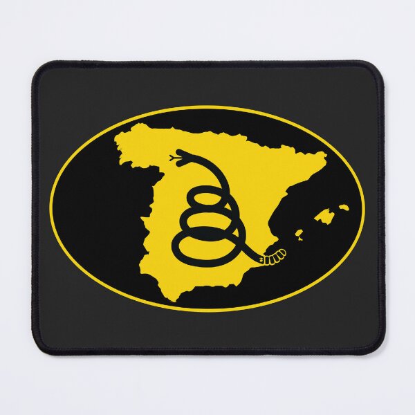 Item preview, SPAIN - Freedom Is The Superpower - Modern Gadsden Snake Flag - Dont Tread On Me design designed and sold by pelagio.