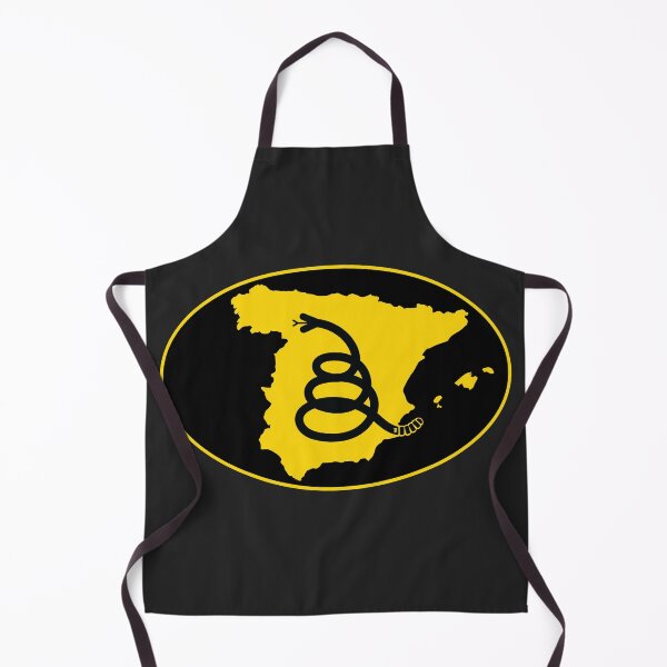 Item preview, SPAIN - Freedom Is The Superpower - Modern Gadsden Snake Flag - Dont Tread On Me design designed and sold by pelagio.