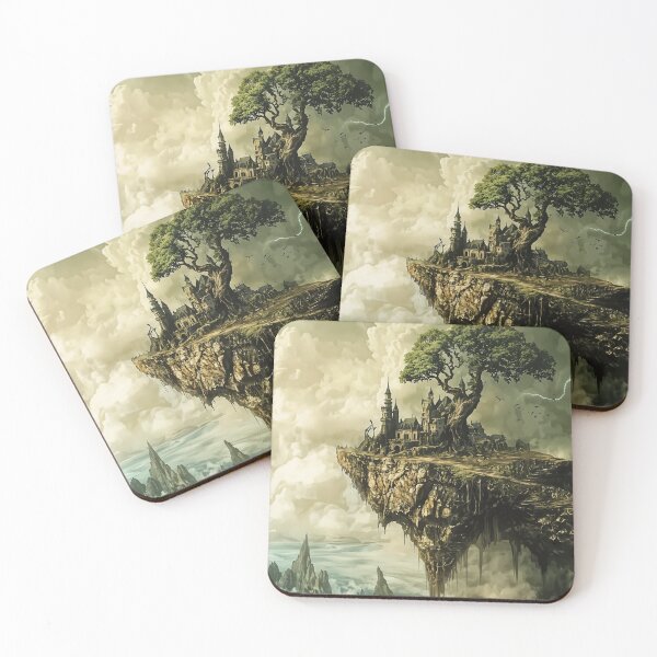Item preview, Castle of the Sky: The Floating Fortress in the Clouds designed and sold by oanaunciuleanu.