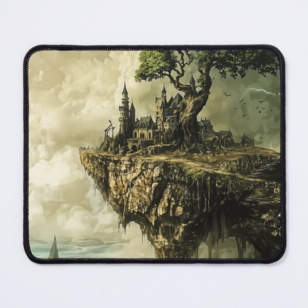 Item preview, Castle of the Sky: The Floating Fortress in the Clouds designed and sold by oanaunciuleanu.