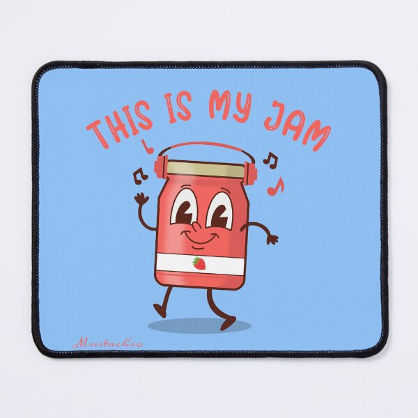 Item preview, This Is My Jam designed and sold by Mustachio-Draws.