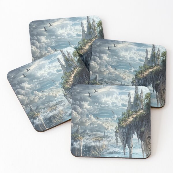 Item preview, Castle of the Sky: The Floating Fortress in the Clouds designed and sold by oanaunciuleanu.