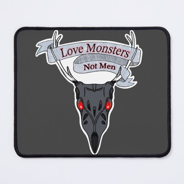 Item preview, Love Monsters Not Men designed and sold by flynntabulous.