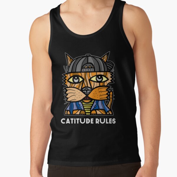 "Catitude Rules" Tank Top