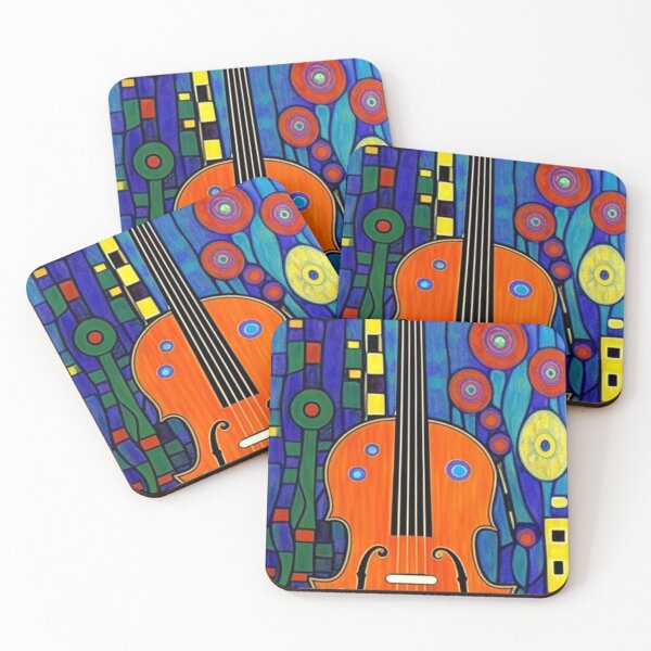 Item preview, Abstract Violin Art designed and sold by TheDarkWardrobe.