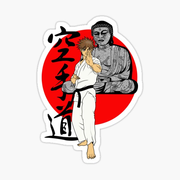Karate Budo Sticker