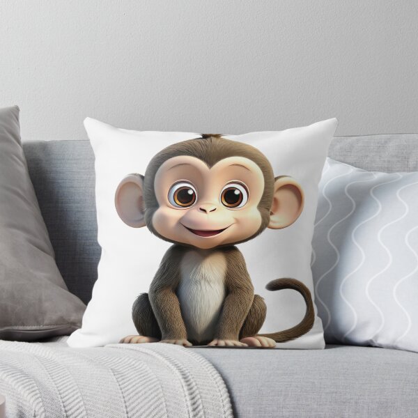 Item preview, Cute monkey cartoon designed and sold by RamsesLw.