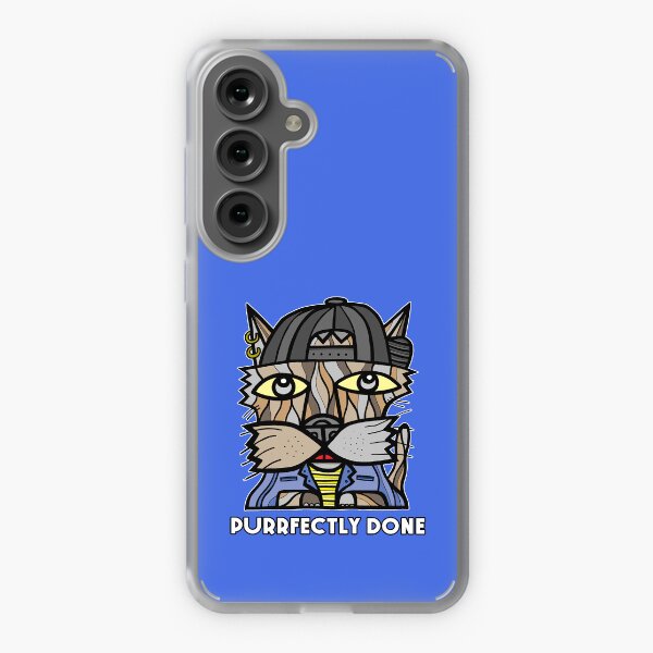 "Purrfectly Done" Samsung Galaxy Soft Case