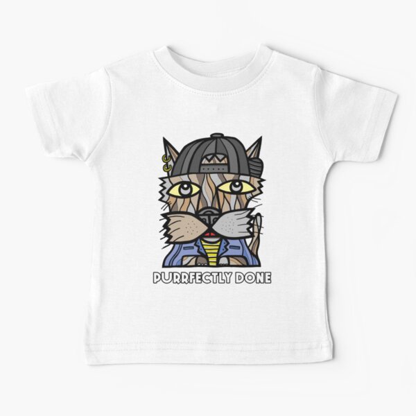 "Purrfectly Done" Baby T-Shirt