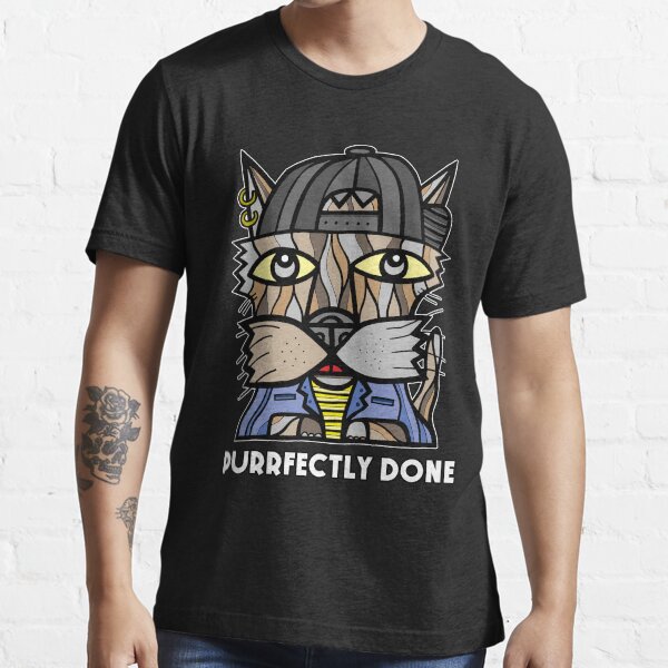 "Purrfectly Done" Essential T-Shirt