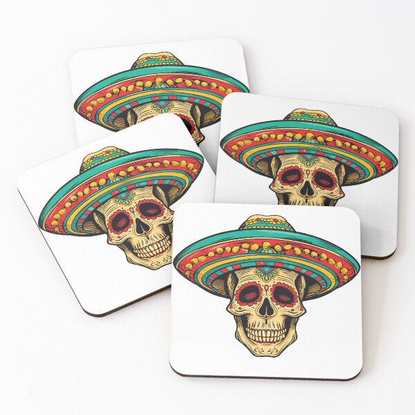 Item preview, Mexican style skull #1 designed and sold by wonderpix.
