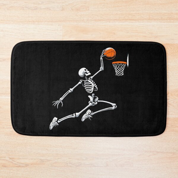 Item preview, Halloween Skeleton Basketball Player designed and sold by printmala.