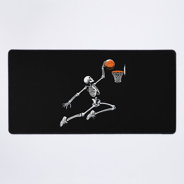Item preview, Halloween Skeleton Basketball Player designed and sold by printmala.