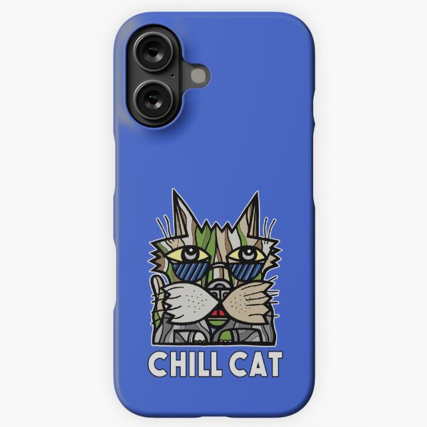 "Chill Cat" iPhone Snap Case