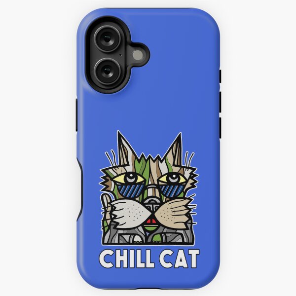 "Chill Cat" iPhone Tough Case