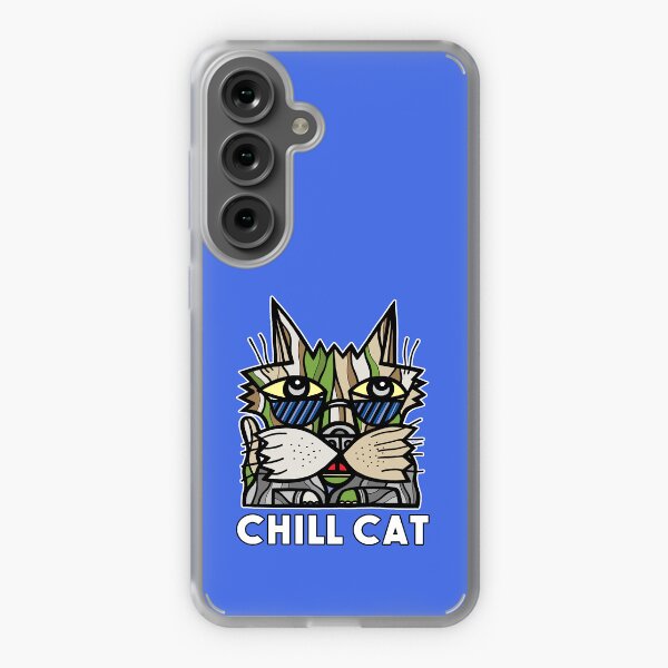 "Chill Cat" Samsung Galaxy Soft Case