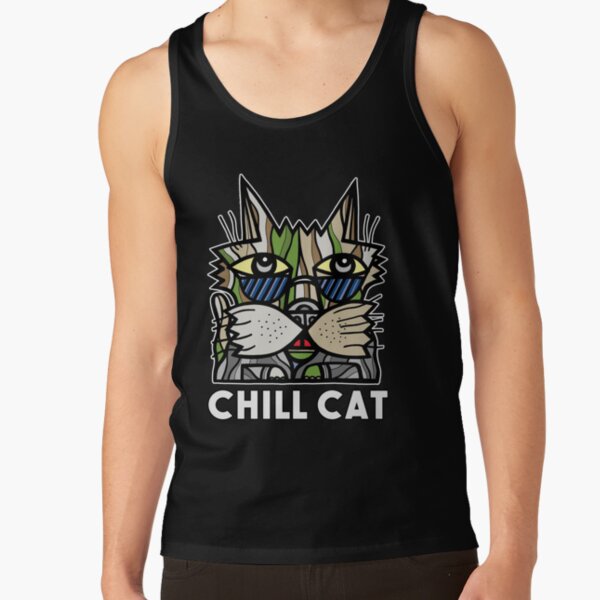 "Chill Cat" Tank Top