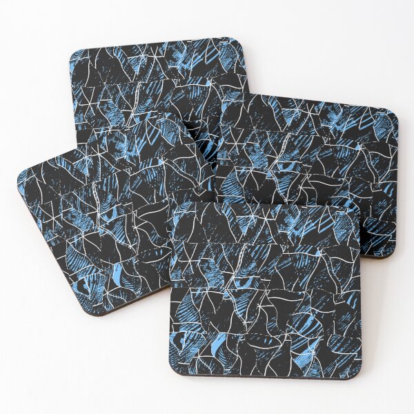 Item preview, Spacewaves Blue designed and sold by AintJames.