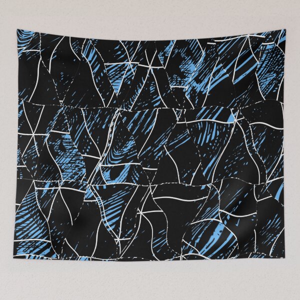 Item preview, Spacewaves Blue designed and sold by AintJames.
