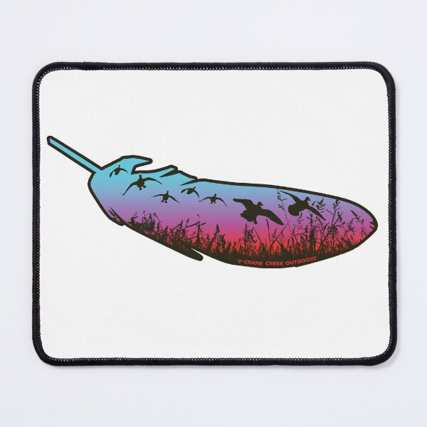 Item preview, Flock in a Feather, Blue to Pink Sunrise designed and sold by CraneCreek.