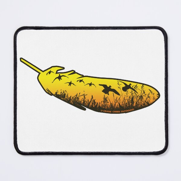 Item preview, Flock in a Feather, Orange-Yellow Sunrise designed and sold by CraneCreek.